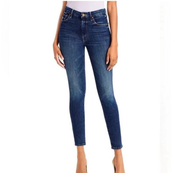MOTHER High Waisted Looker Jeans ~ Until Next Time Skinny High Rise Size 26 - Picture 1 of 7